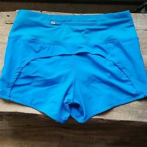 Lululemon shorts size 2 Vibrant Blue